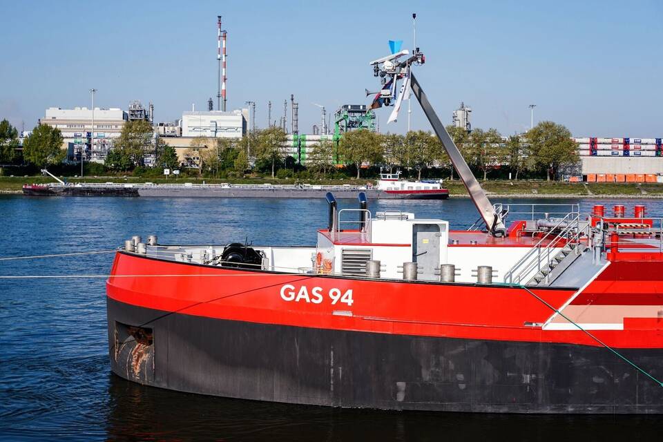 Gas-Transportschiff