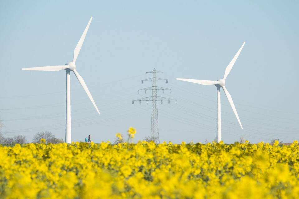 Windräder in Niedersachsen