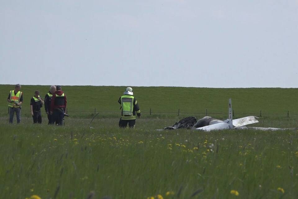 Absturz von Ultraleichtflugzeug