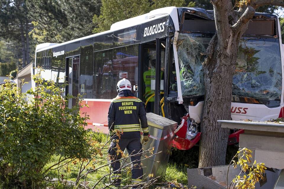 Busunfall in Wien
