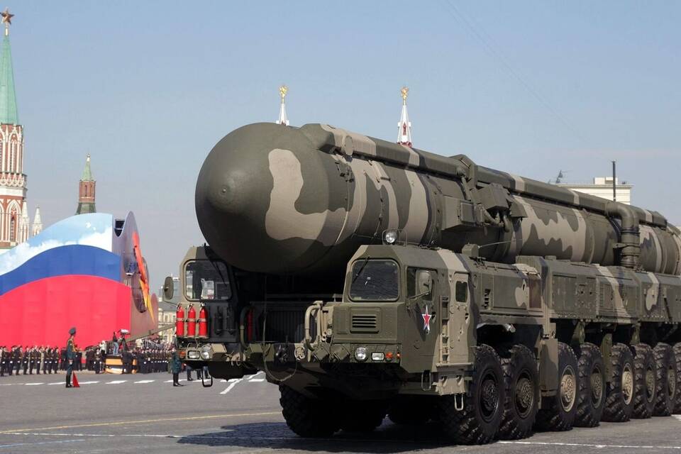Russische Atomrakete Russische Atomrakete