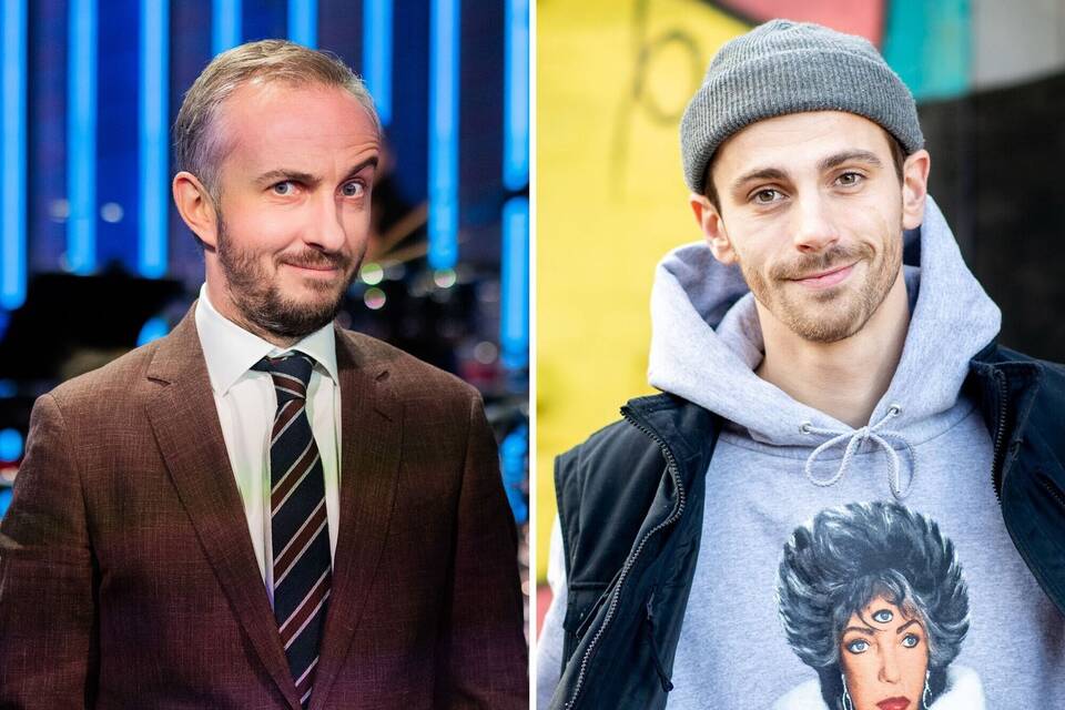 Jan Böhmermann und Fynn Kliemann Jan Böhmermann und Fynn Kliemann