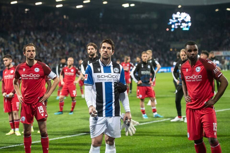 Spieler von Arminia Bielefeld Spieler von Arminia Bielefeld