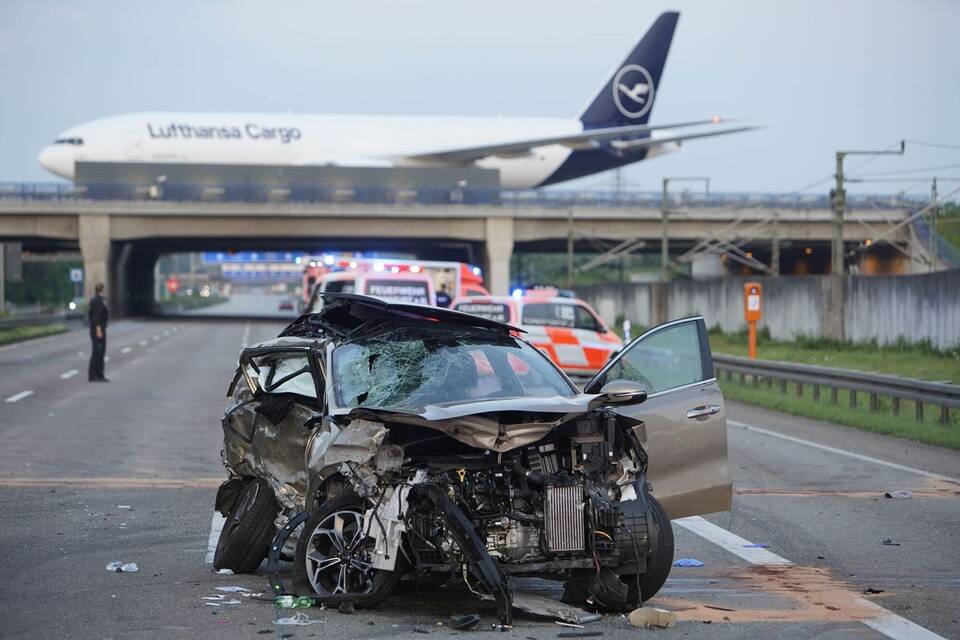 Verkehrsunfall auf der A3 Verkehrsunfall auf der A3