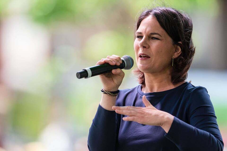 Außenministerin Annalena Baerbock Außenministerin Annalena Baerbock