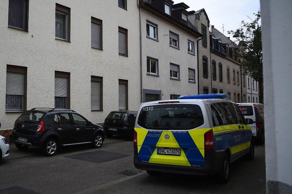 Polizeieinsatz in Mannheim-Waldhof Polizeieinsatz in Mannheim-Waldhof