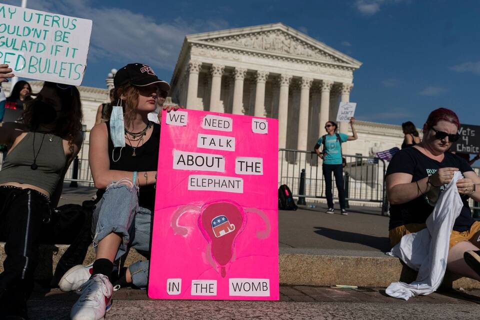 Demonstrantinnen in DC