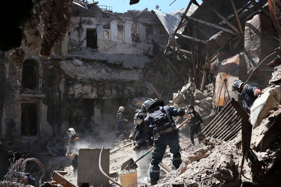 Ukraine-Krieg - Mariupol Ukraine-Krieg - Mariupol
