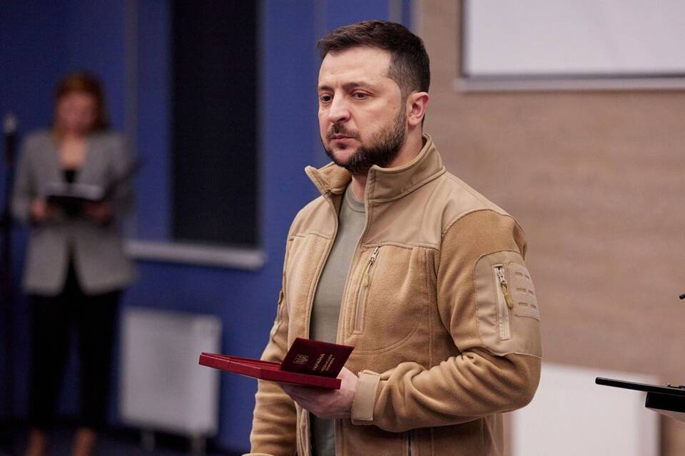 Wolodymyr Selenskyj in Kiew Wolodymyr Selenskyj in Kiew