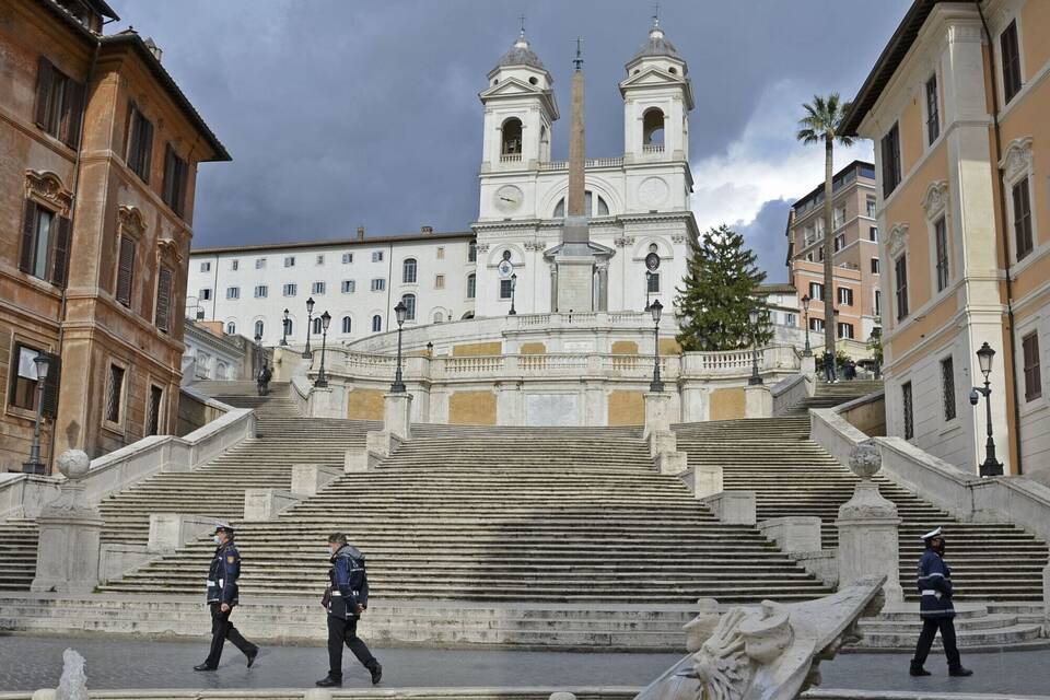 Spanische Treppe in Rom