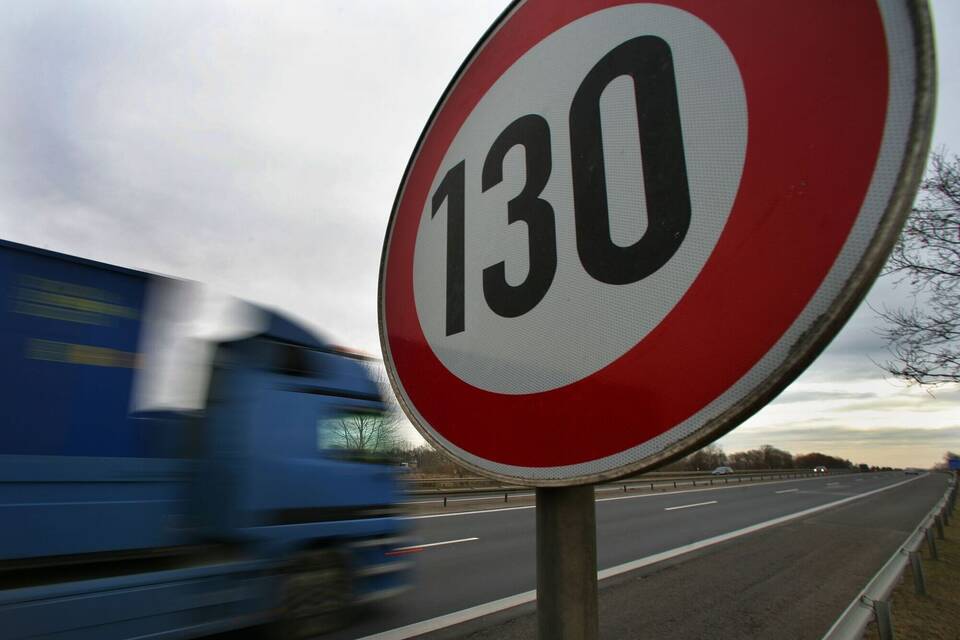 Tempolimit auf Autobahnen