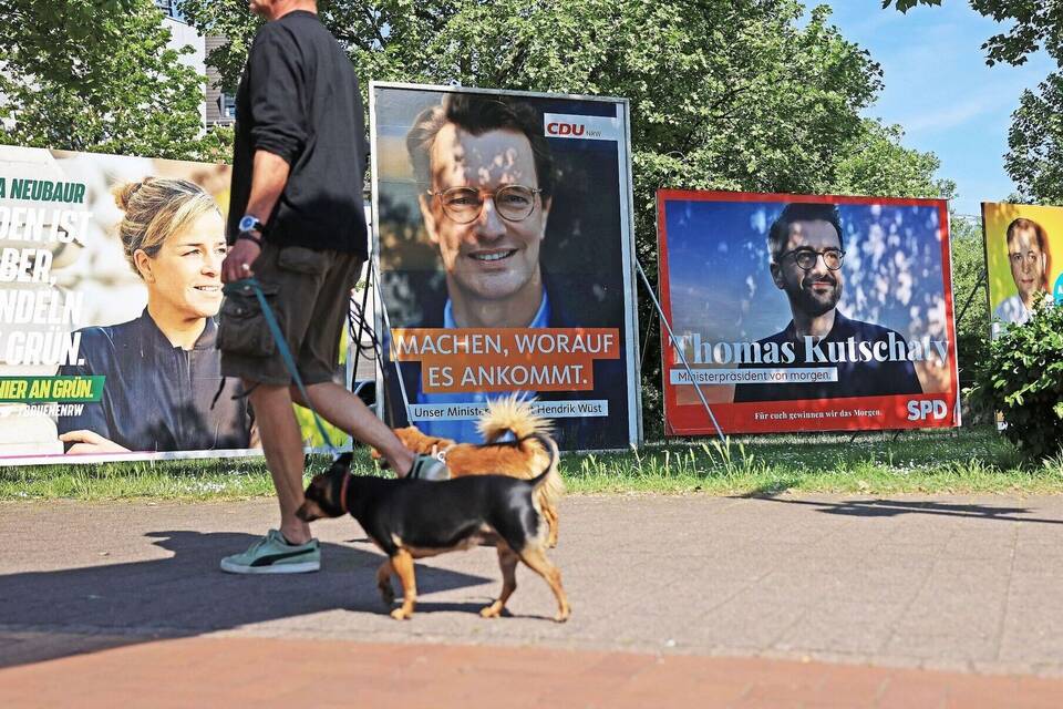 Wahlkampfabschluss in Nordrhein-Westfalen