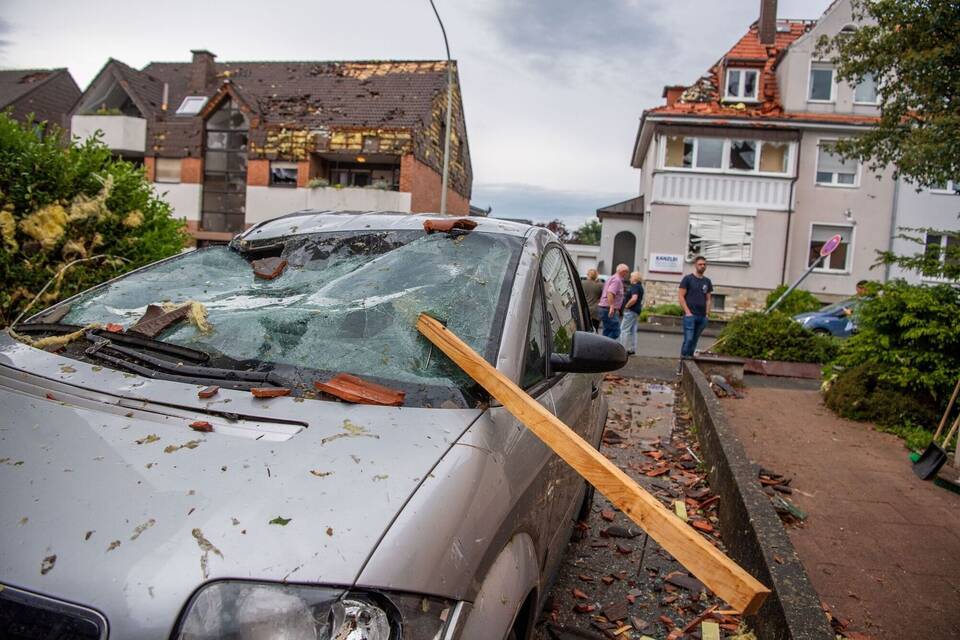 Unwetter in Paderborn