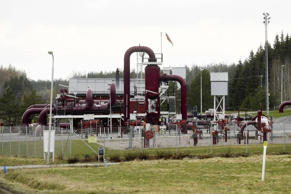 Gasanlage in Finnland Gasanlage in Finnland