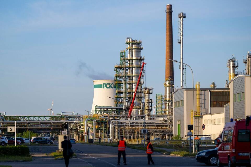 Raffinerie in Schwedt