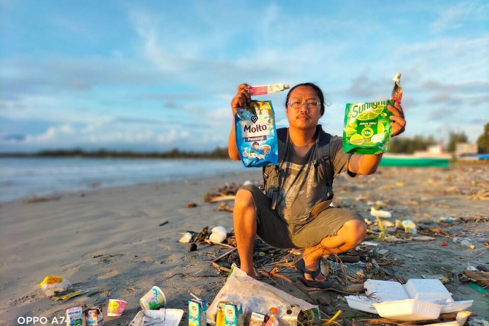 Plastikmüll in Indonesien Plastikmüll in Indonesien