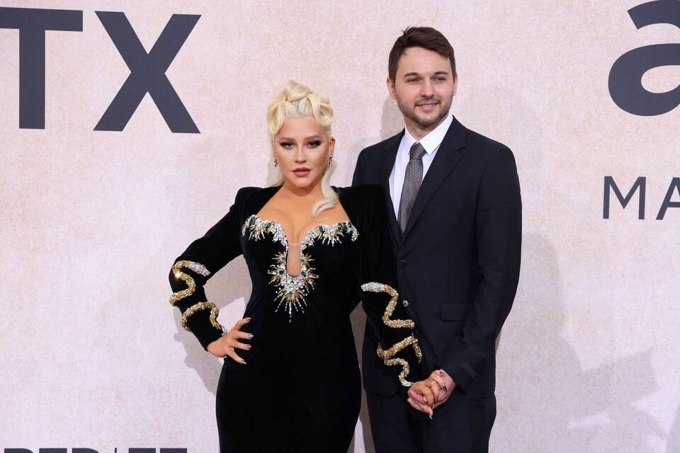 Christina Aguilera und Matthew Rutler