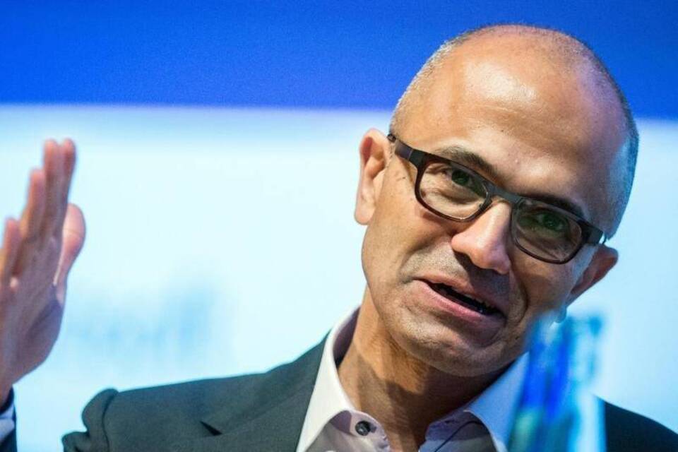 Microsoft-Chef Satya Nadella Microsoft-Chef Satya Nadella