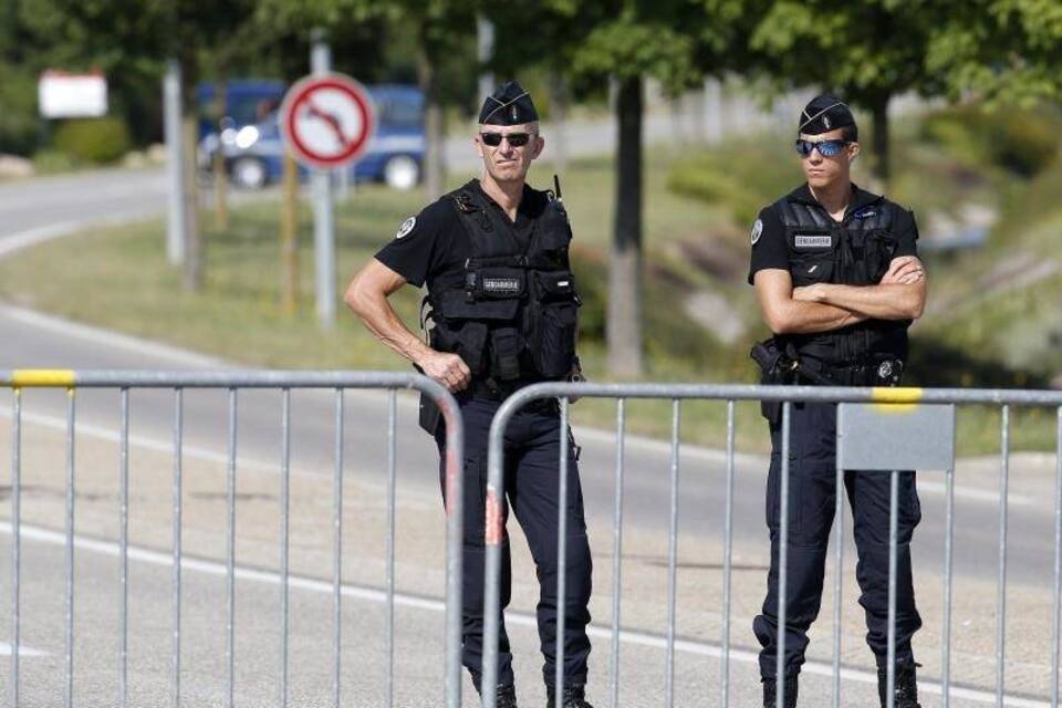 Polizeiabsperrung Polizeiabsperrung