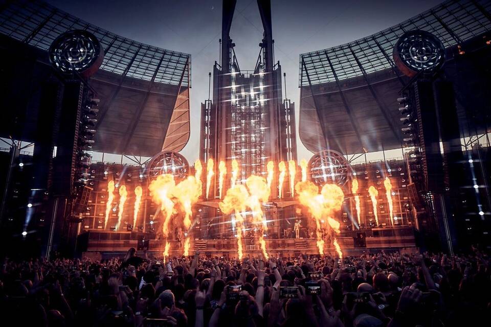 Rammstein Konzert im Olympiastadion Rammstein Konzert im Olympiastadion