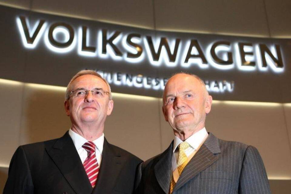 Martin Winterkorn und Ferdinand Piëch Martin Winterkorn und Ferdinand Piëch