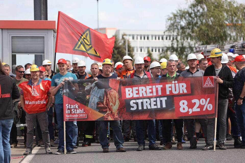 Warnstreik in Ilsenburg