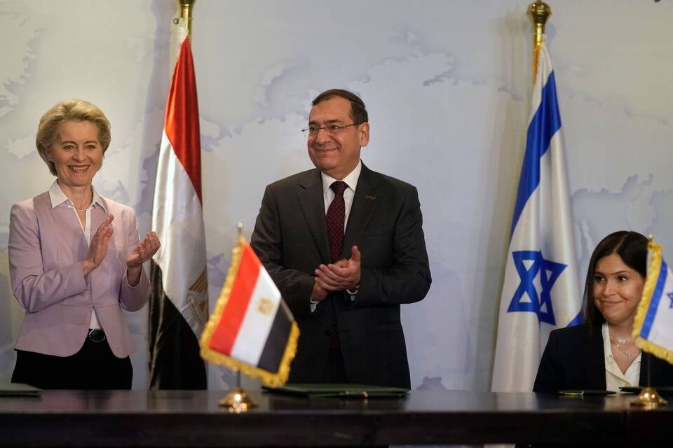 EU-Kommissionspräsidentin in Ägypten EU-Kommissionspräsidentin in Ägypten