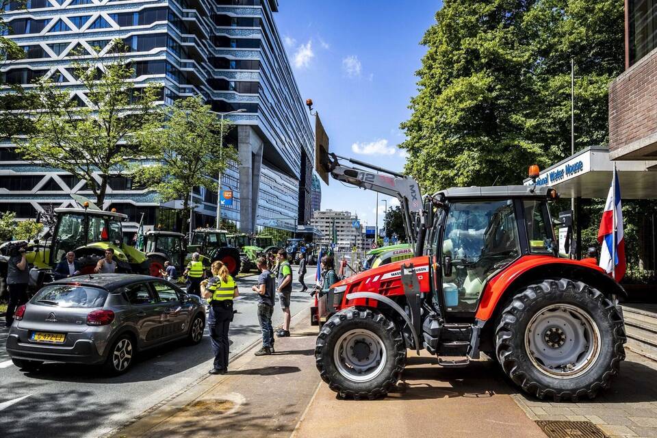 Bauernprotest in den Niederlanden
