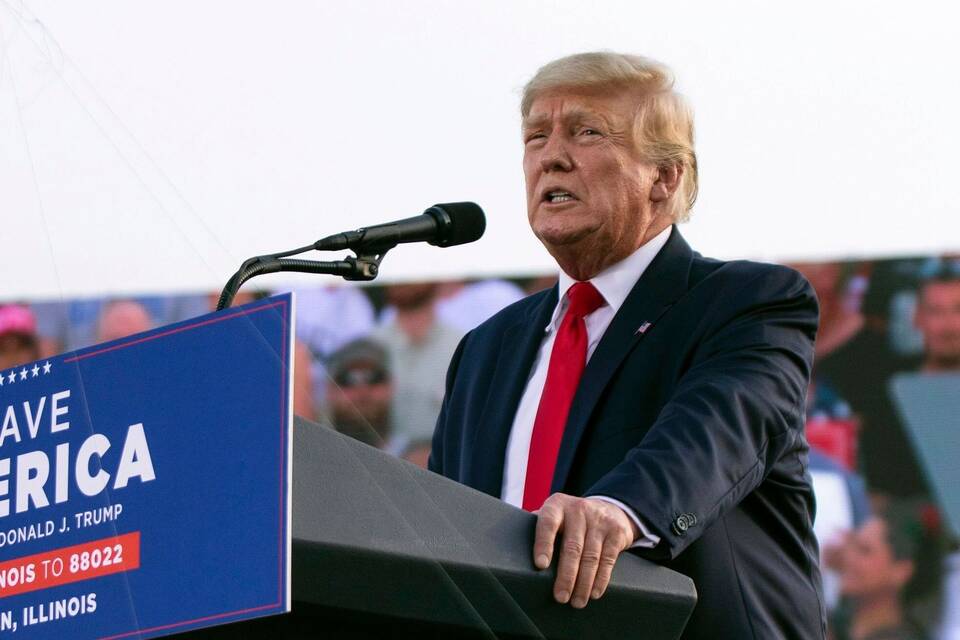 Trump im Wahlkampf in Illinois Trump im Wahlkampf in Illinois