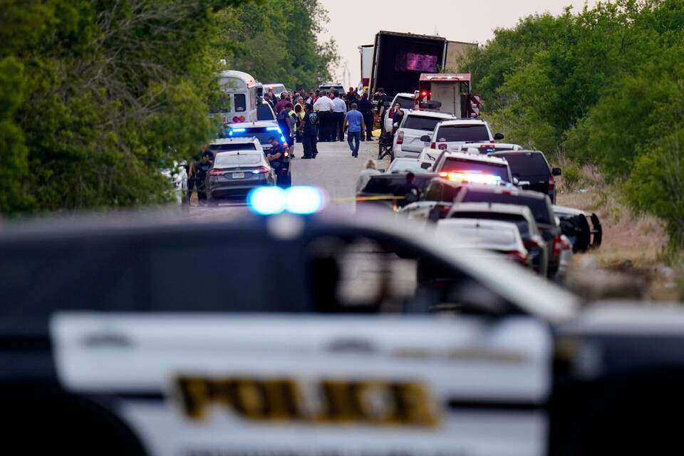 Tote Migranten in Texas Tote Migranten in Texas