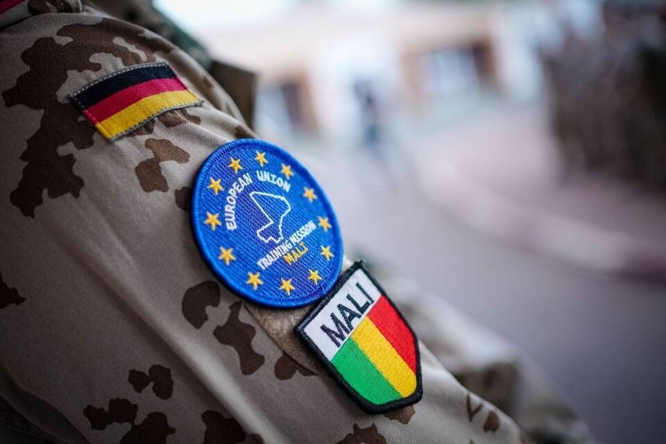 Bundeswehrsoldat in Mali