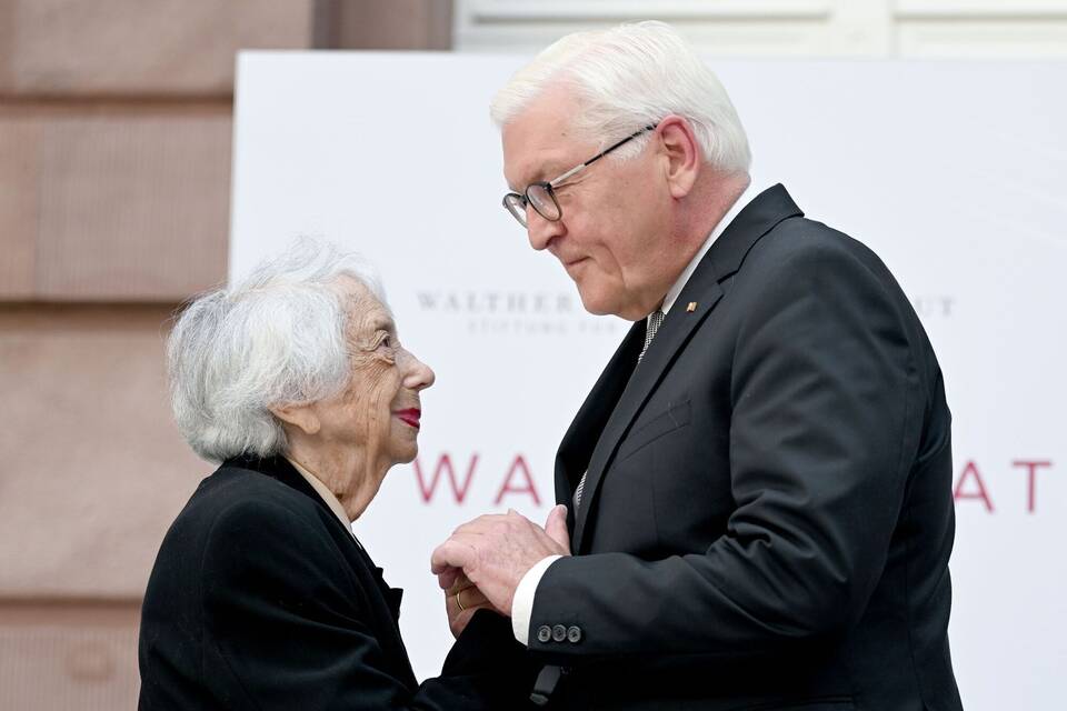 WaltherRathenauPreis Steinmeier «Unsere Demokratie braucht Menschen