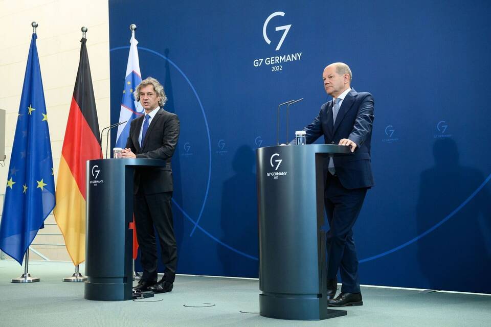 Kanzler Scholz trifft slowenischen Regierungschef Golob Kanzler Scholz trifft slowenischen Regierungschef Golob