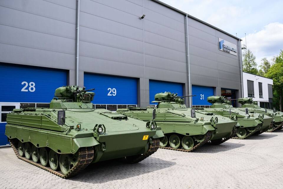 Modernisierung von Marder-Panzern Modernisierung von Marder-Panzern