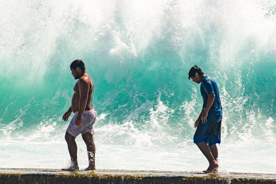 Riesen-Wellen auf Hawaii Riesen-Wellen auf Hawaii