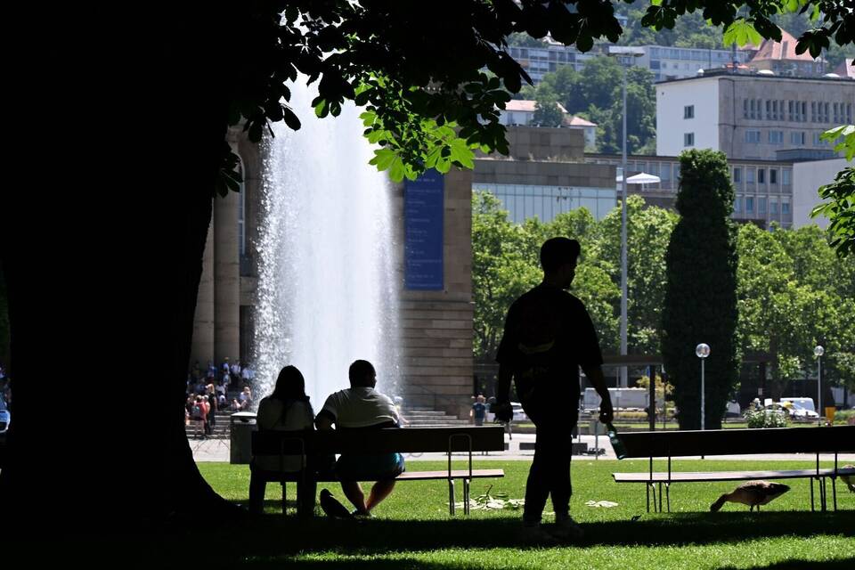 Sommerwetter in Stuttgart Sommerwetter in Stuttgart