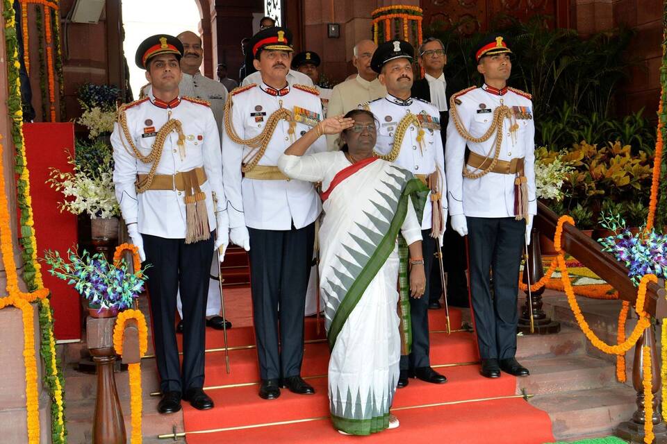 Neue indische Präsidentin Murmu Neue indische Präsidentin Murmu