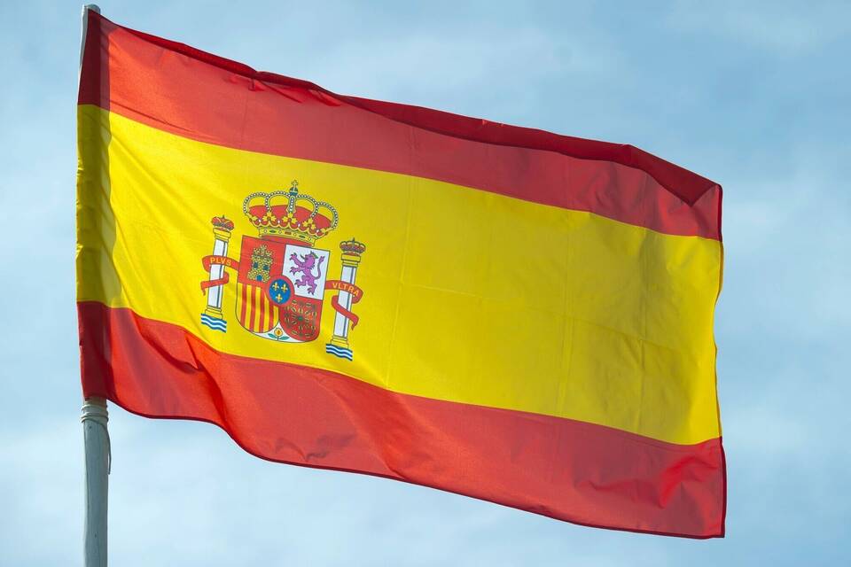Spaniens Nationalflagge