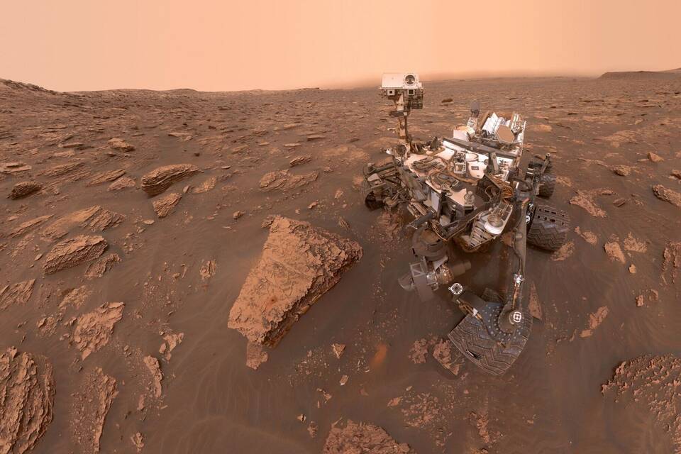 Curiosity auf dem Mars Curiosity auf dem Mars