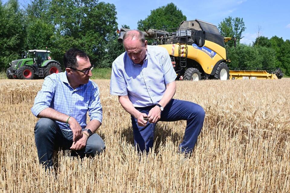 Özdemir und Rukwied Özdemir und Rukwied