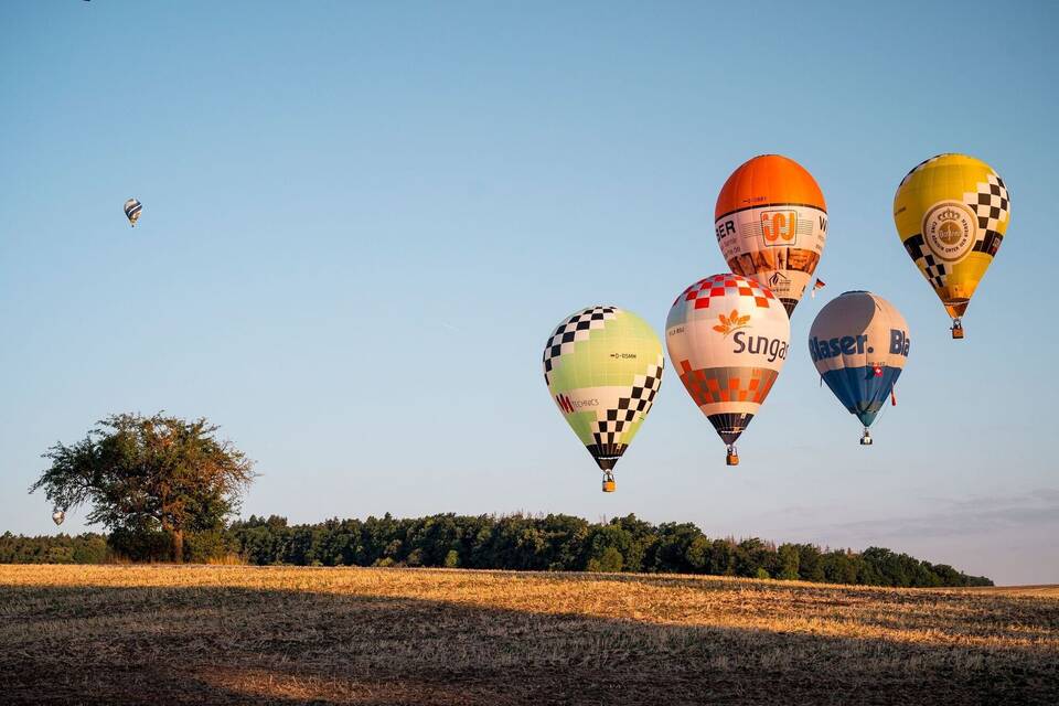 Heißluftballons Heißluftballons