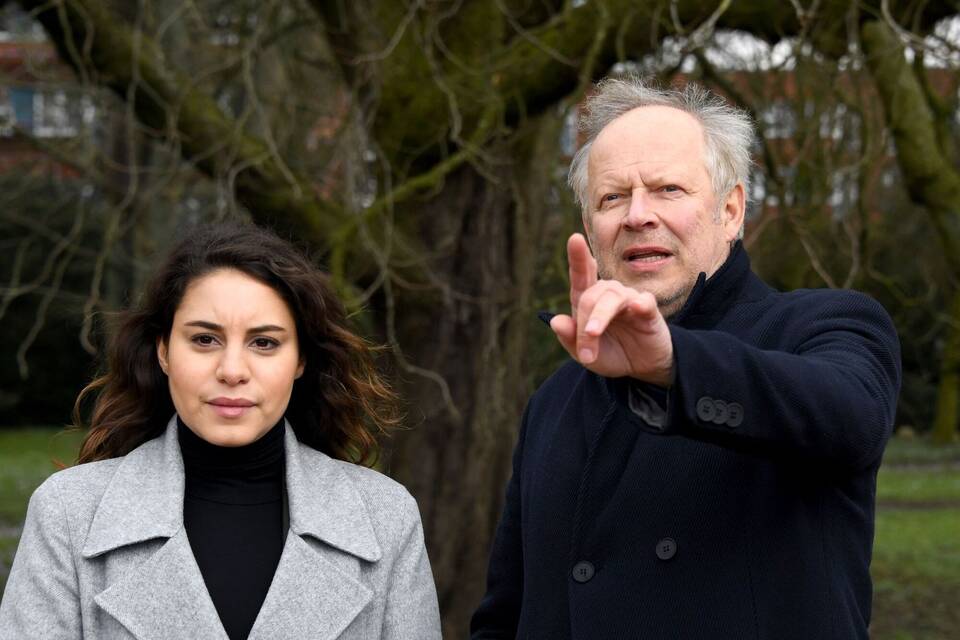 Almila Bagriacik & Axel Milberg Almila Bagriacik & Axel Milberg
