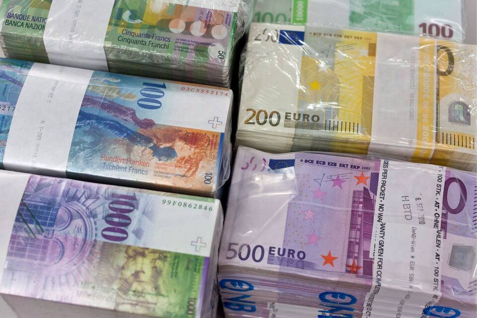 Euro und Franken Euro und Franken
