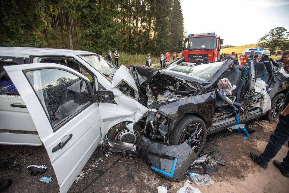 Unfall auf B28 Unfall auf B28