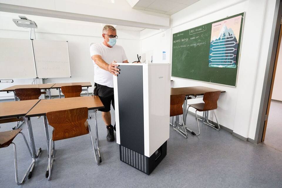 Luftfilter in Schulen Luftfilter in Schulen