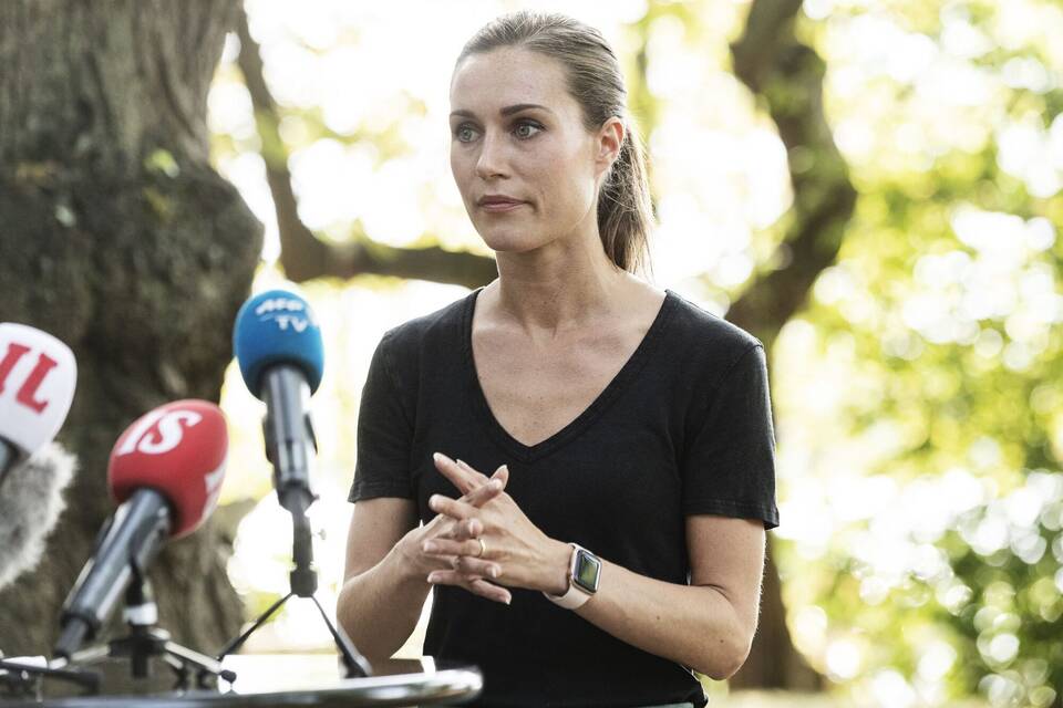 Finnlands Regierungschefin Finnlands Regierungschefin