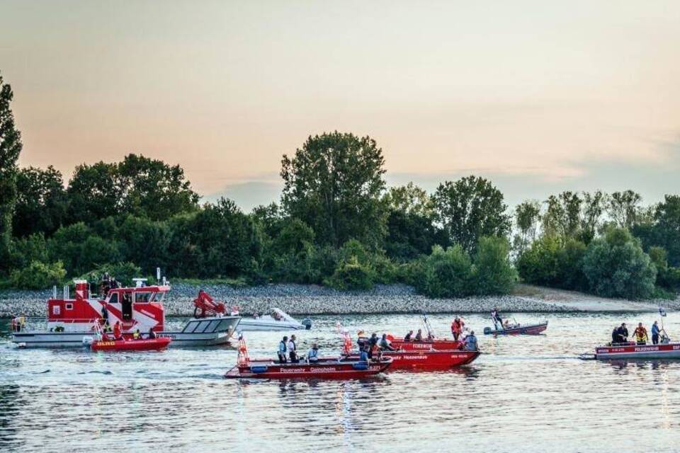 Badeunfall am Rhein