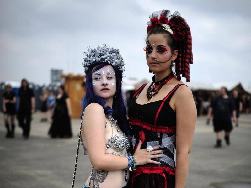 GothicFestival lockt extravagante Besucher RheinNeckarZeitung