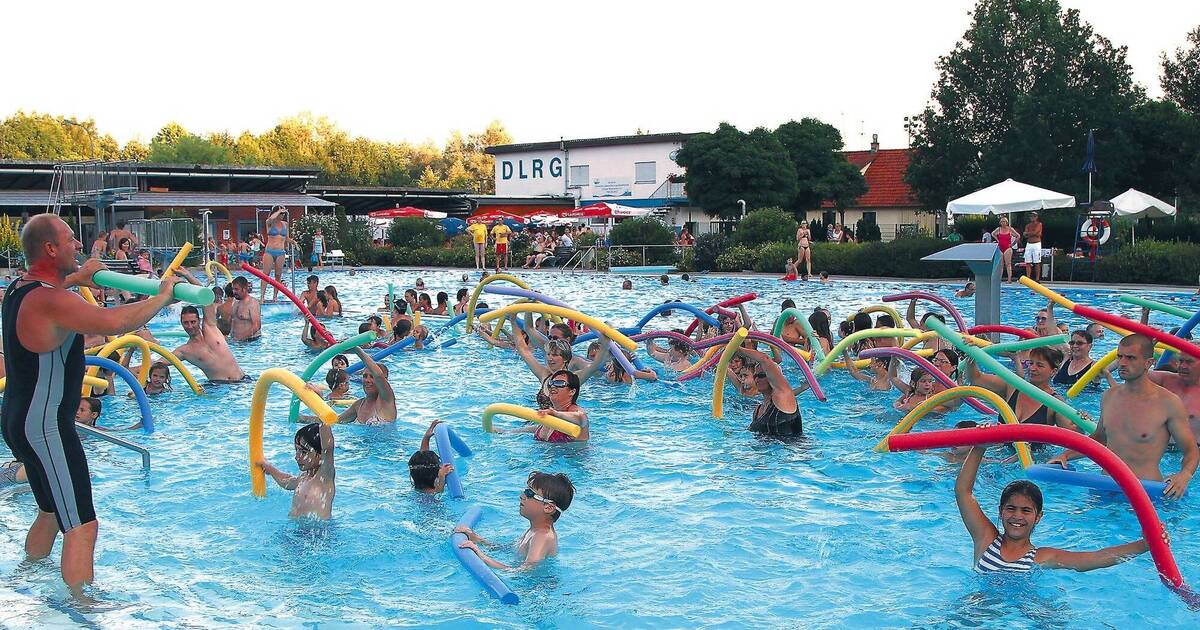 Schwimmen, bis es dunkel wird im Bammentaler