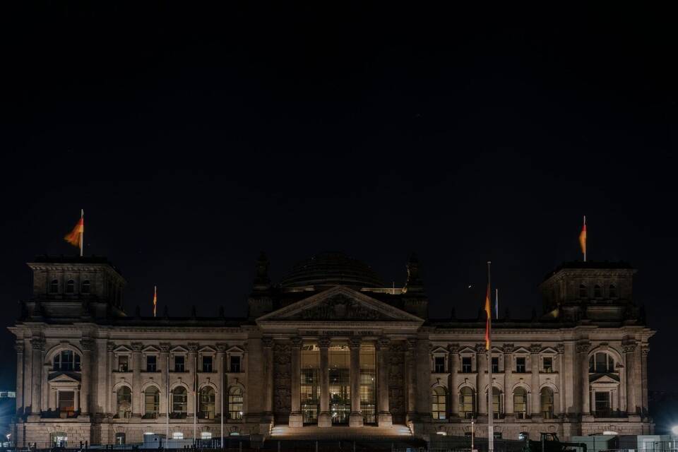 Dunkler Reichstag Dunkler Reichstag
